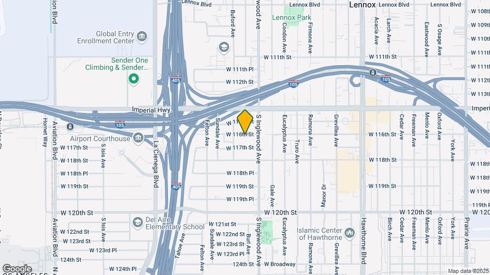 4832 W 116th St Mapa y Detalles de la Ubicación