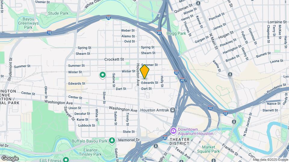 1406 Edwards St Map and Location Details