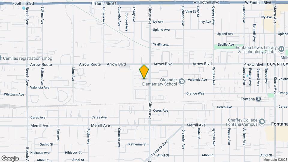 16060 Dorsey Ave Mapa y Detalles de la Ubicación