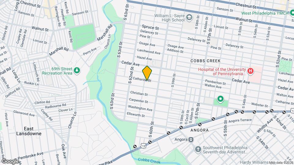6044 Catharine St Mapa y Detalles de la Ubicación