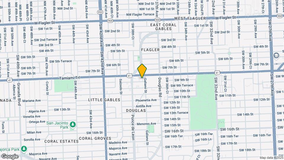 111 Antiquera Ave Map and Location Details