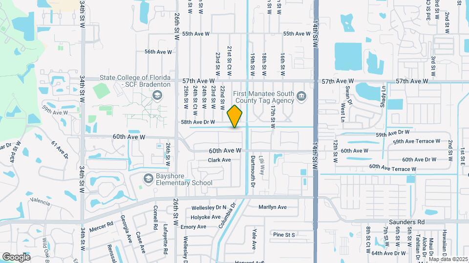 2038 Canal Dr Map and Location Details