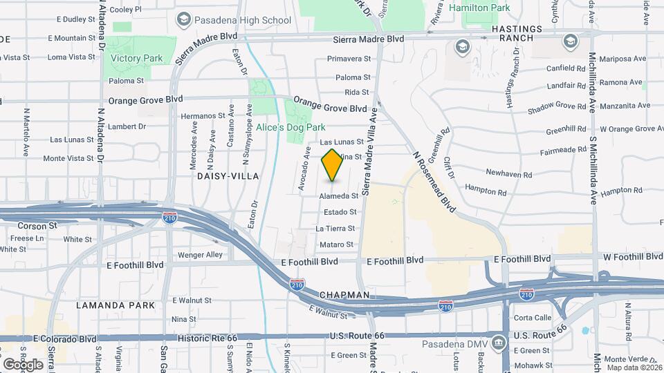 437 Santa Paula Ave Mapa y Detalles de la Ubicación