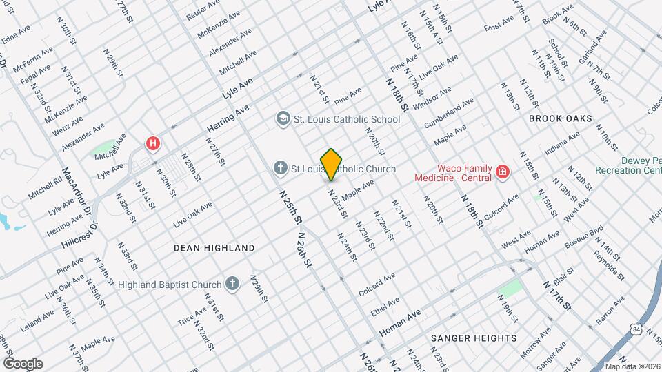 2224 Cumberland Ave Map and Location Details