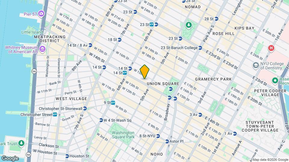 Parker Gramercy Map and Location Details