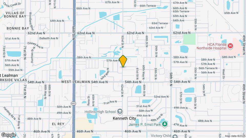 6191 56th Ave N Map and Location Details