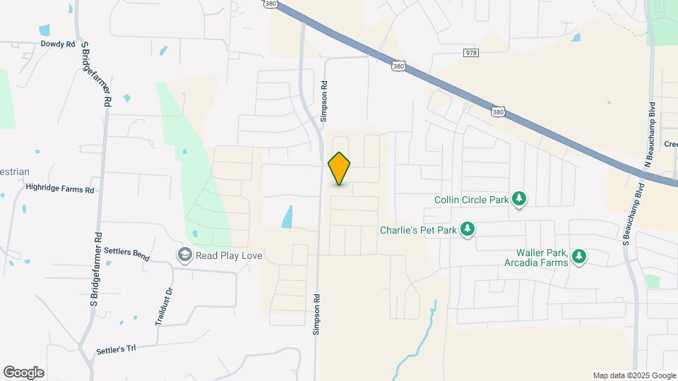 909 Calley Pear Trl Map and Location Details