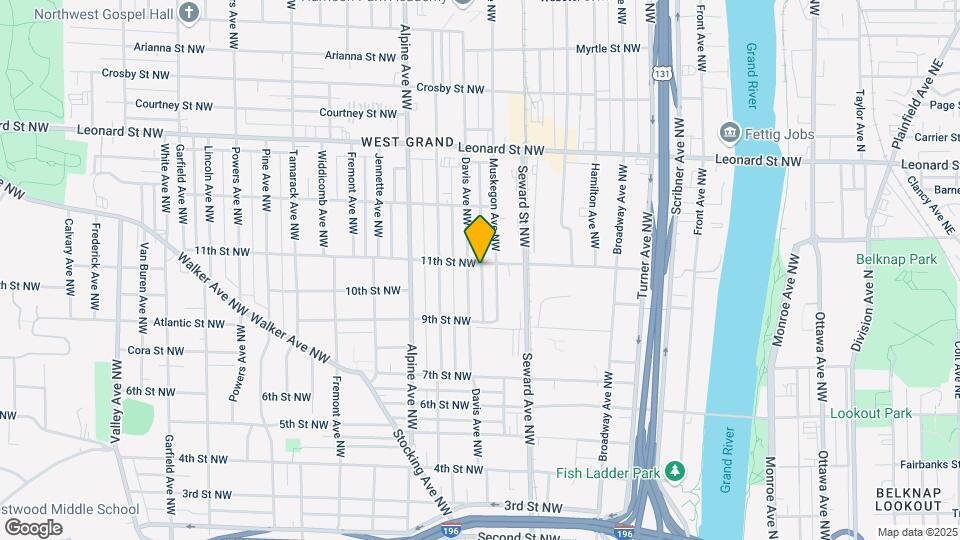 654 11th St NW, Unit 2 Map and Location Details
