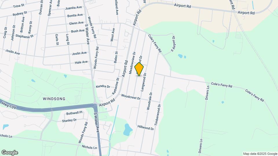 1155 Edgewood Dr Map and Location Details