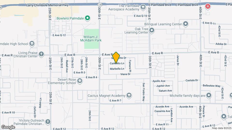 3112 Caminito Ln Map and Location Details