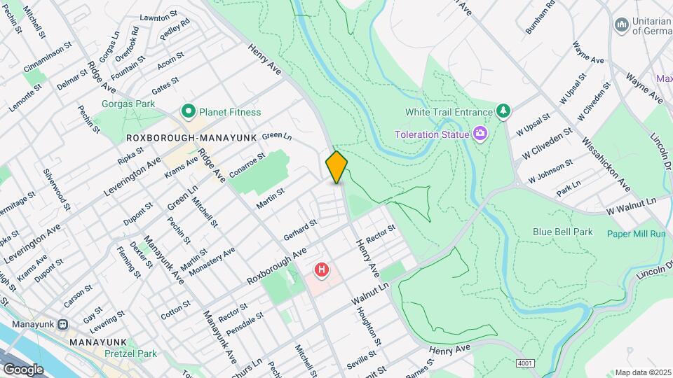 5954 Henry Ave Map and Location Details