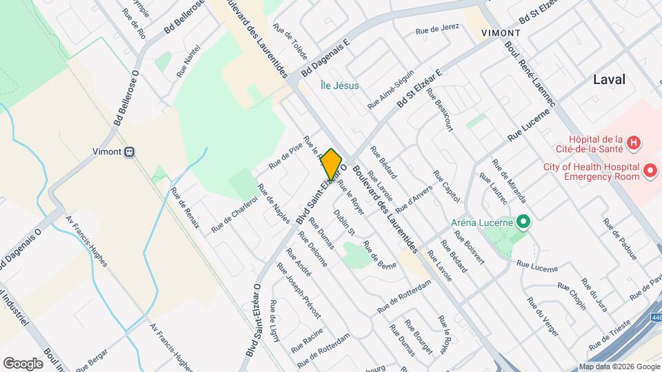 26 Saint-Elzéar Boul O Map and Location Details