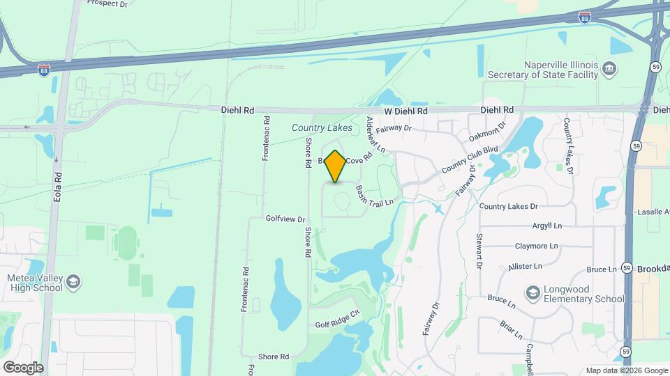 2528 Basin Trail Ln Mapa y Detalles de la Ubicación
