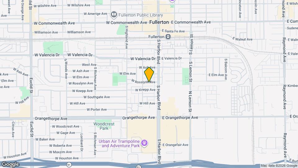 128 W Rosslynn Ave, Unit 128 Mapa y Detalles de la Ubicación