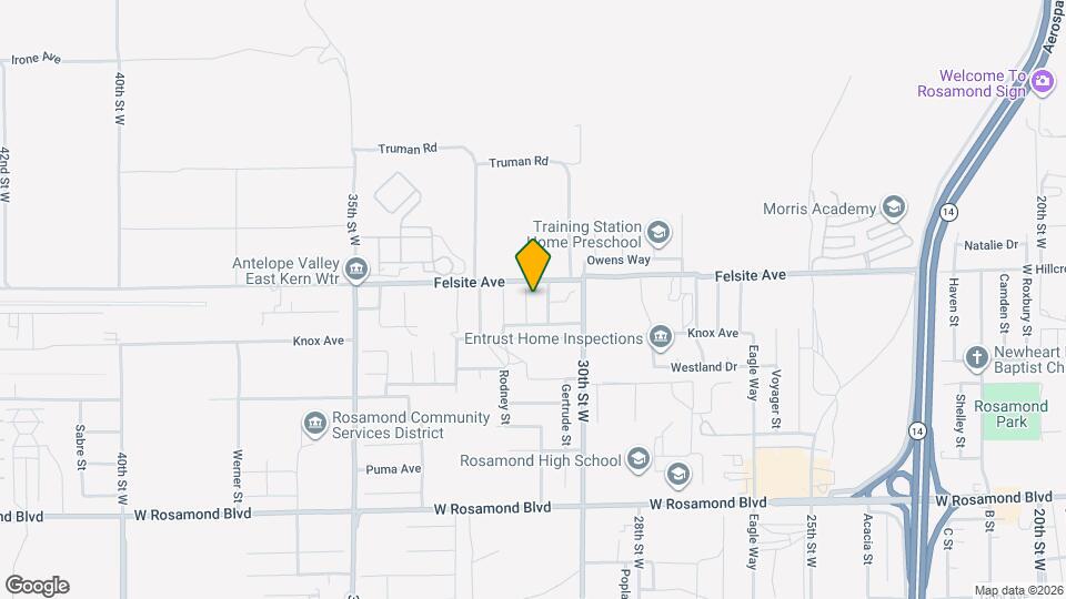 3424 Amber St Map and Location Details