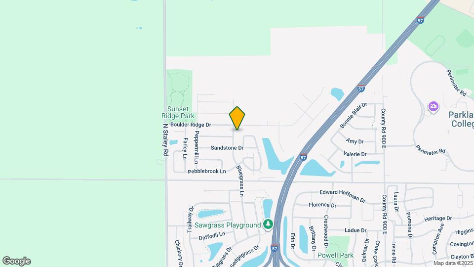1426 Bluegrass Ln Map and Location Details