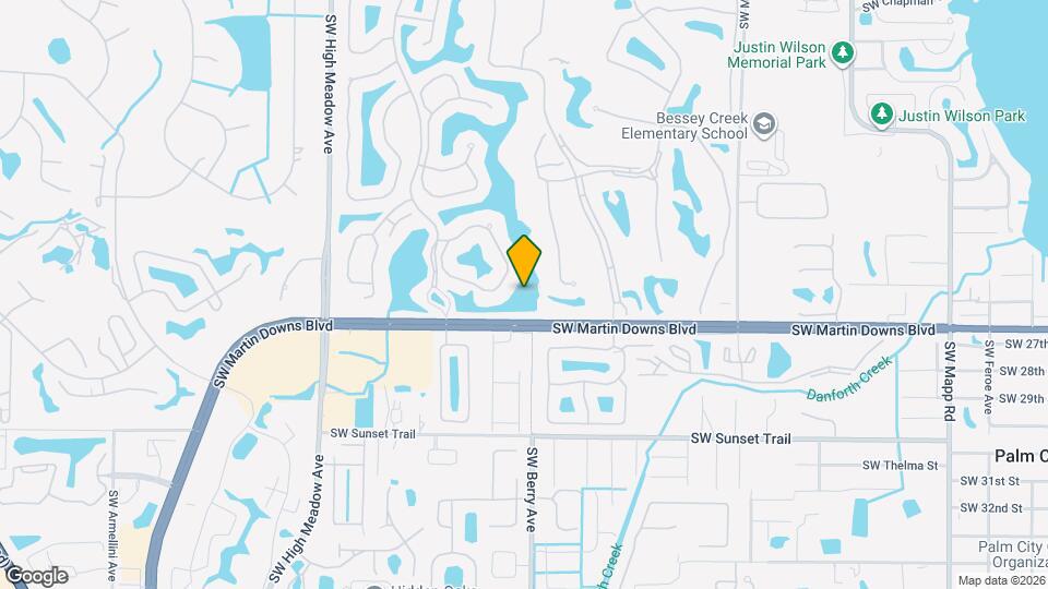 1832 SW Willowbend Ln Map and Location Details