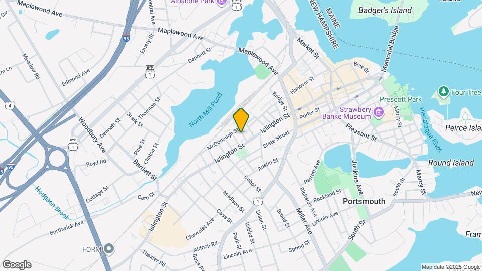 28 Langdon St, Unit 3 Map and Location Details