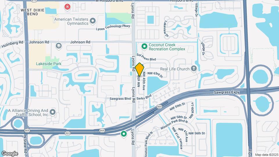 Club Caribe Apartments Map and Location Details