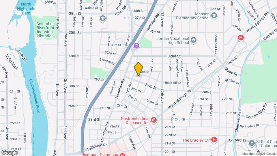 2911 Beacon Ave Map and Location Details