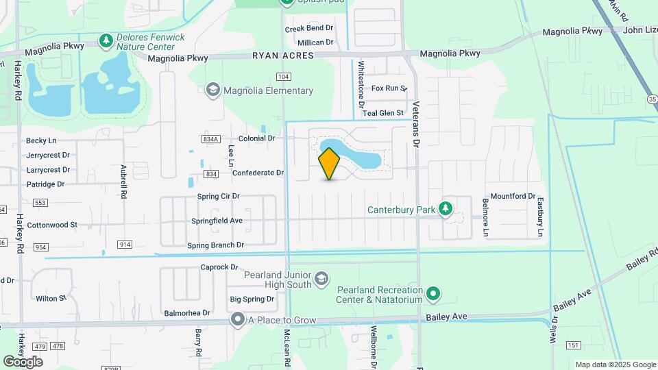 4806 Lakefront Terrace Ct Map and Location Details