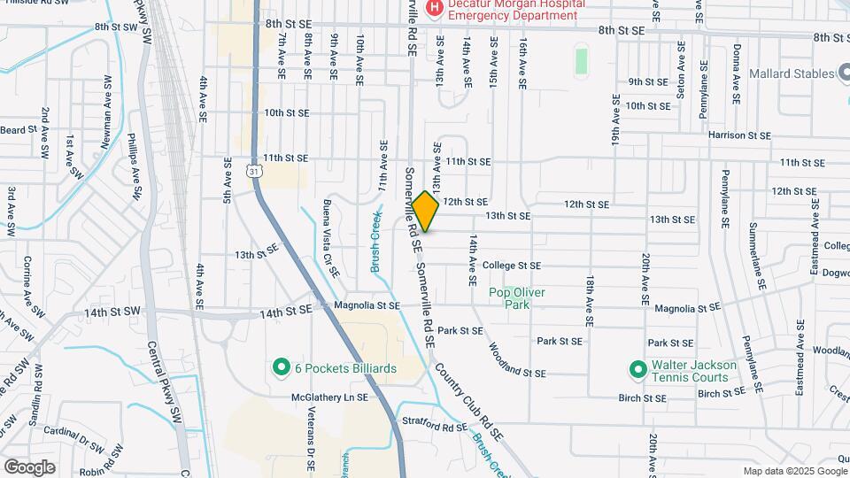 1203 North St Map and Location Details