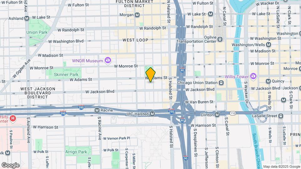 220 S Peoria St Map and Location Details