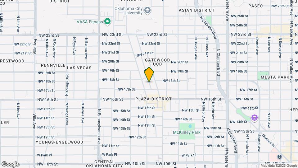 1815 Carey Pl Map and Location Details