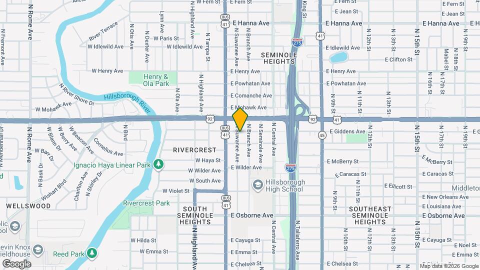 5207 N Suwanee Ave Map and Location Details