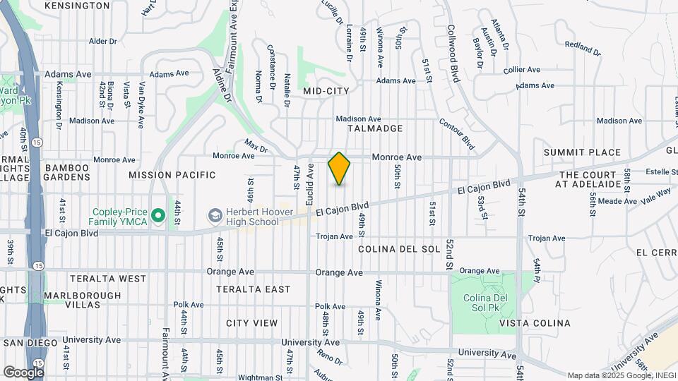 4434-4440 Estrella Ave Map and Location Details
