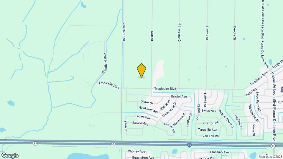 8570 Tropicaire Blvd Map and Location Details