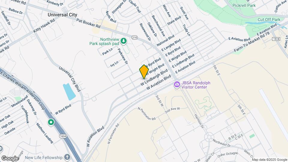 401 W Lindbergh Blvd Map and Location Details
