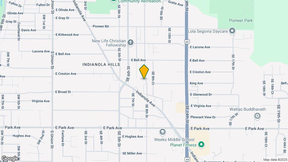 2712 SE 8th St Map and Location Details