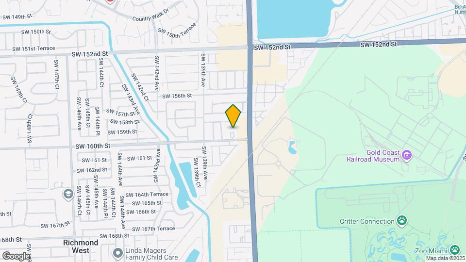 13775 SW 160th St Map and Location Details