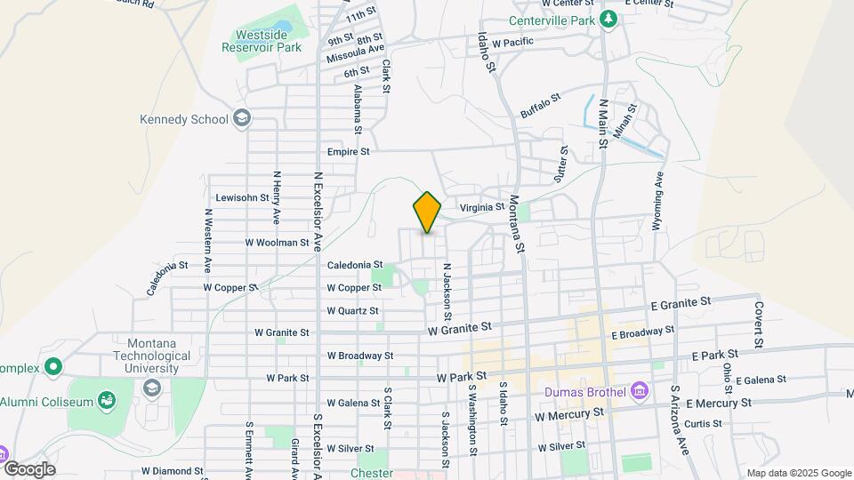 540 N Franklin St Map and Location Details