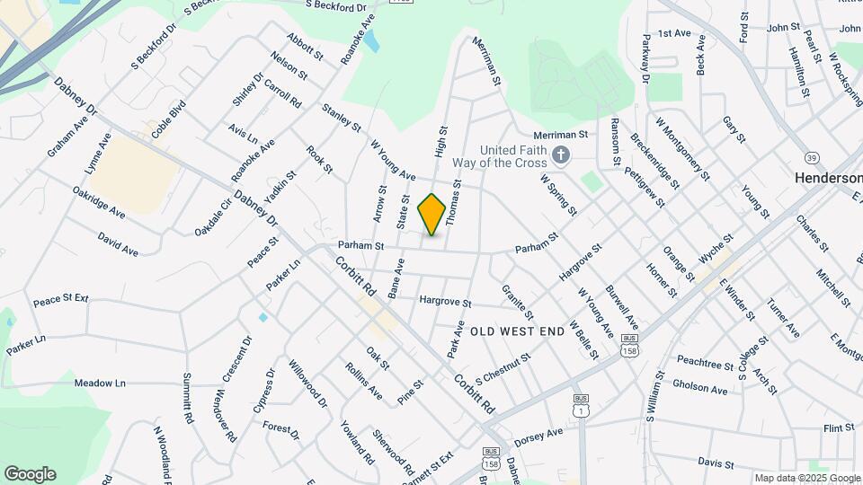 1214 Parham St Map and Location Details