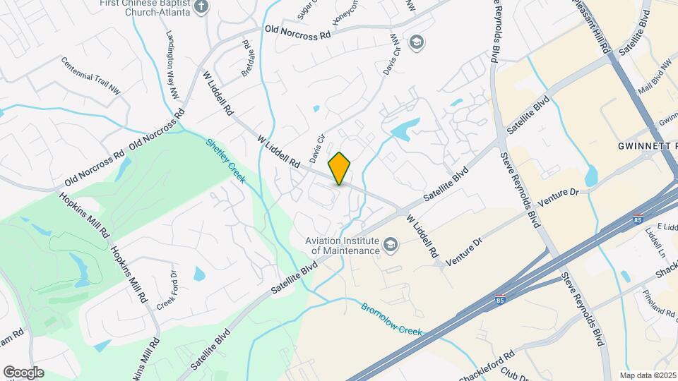 4251 Oaknoll Cir Map and Location Details