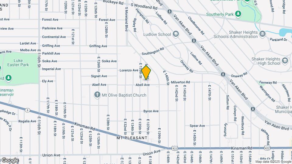 3224 E 137th St Map and Location Details