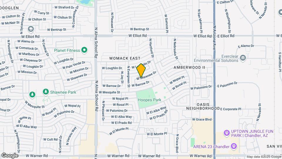 677 W Shawnee Dr Map and Location Details