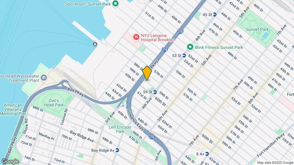 325 59th St Map and Location Details