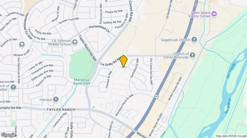 6305 Prairie Sage Dr NW Map and Location Details