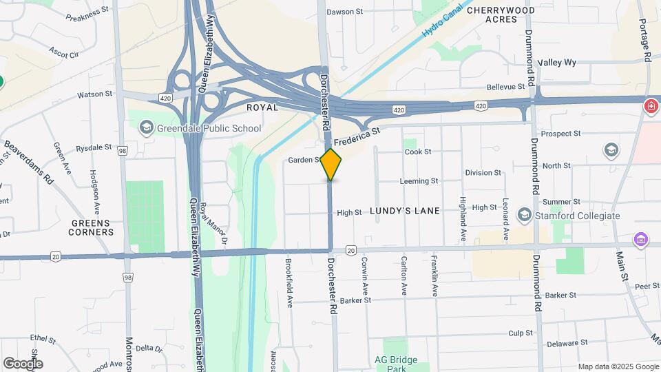 5672 Dorchester Rd Map and Location Details