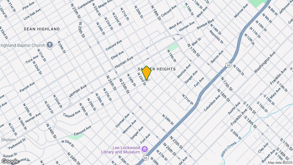 927 N 23rd St Map and Location Details