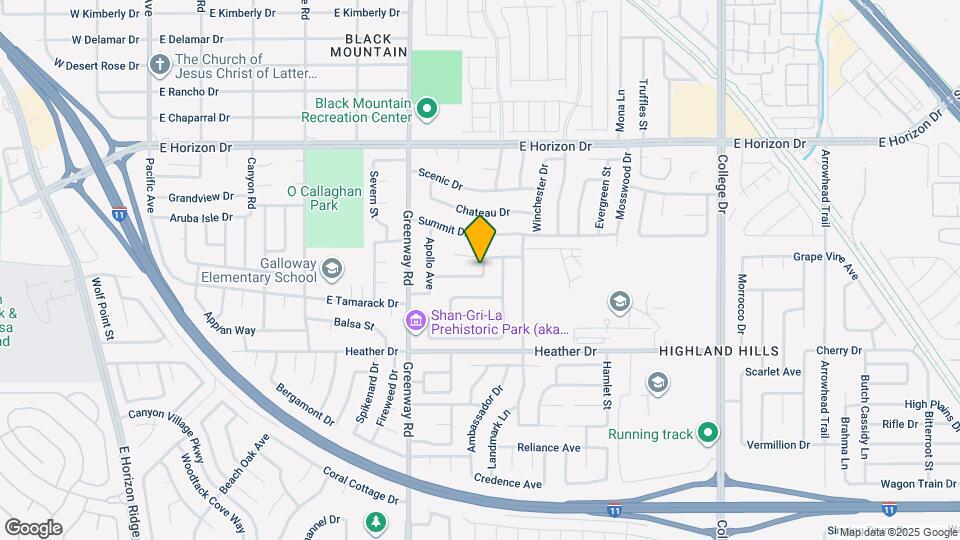 425 Golden Valley Dr Map and Location Details