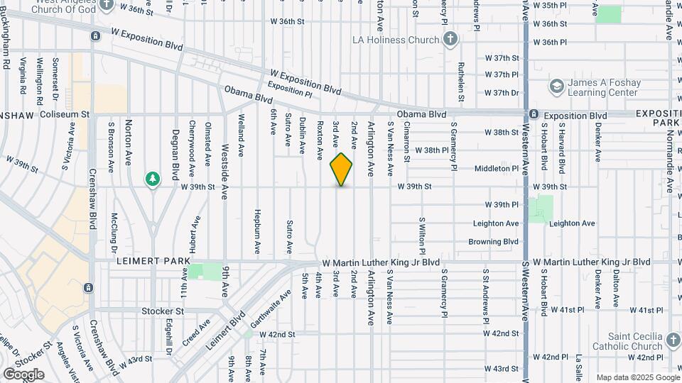 2414 W 39th St Map and Location Details