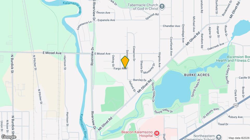 2423 Sonora St Map and Location Details