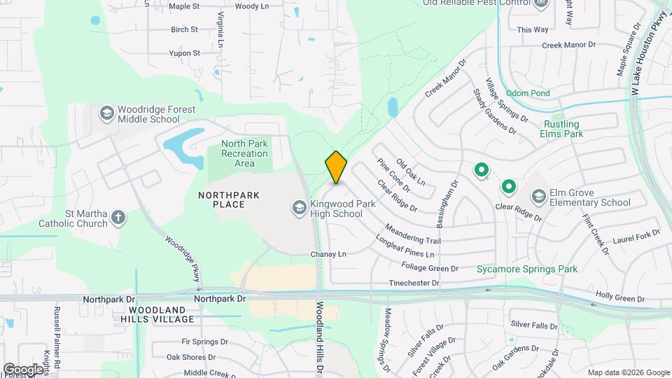 4218 Hermitage Hollow Ln Map and Location Details