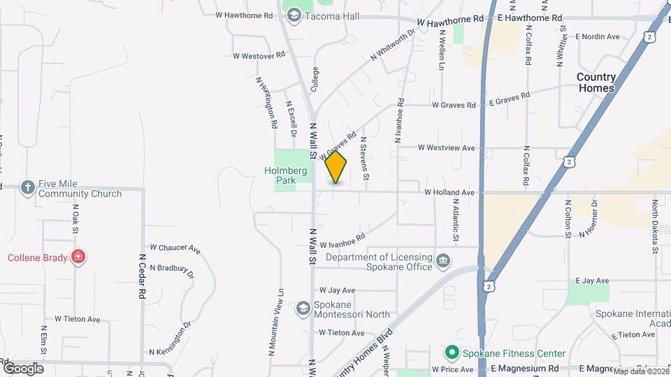 602 W Holmberg Ln Map and Location Details