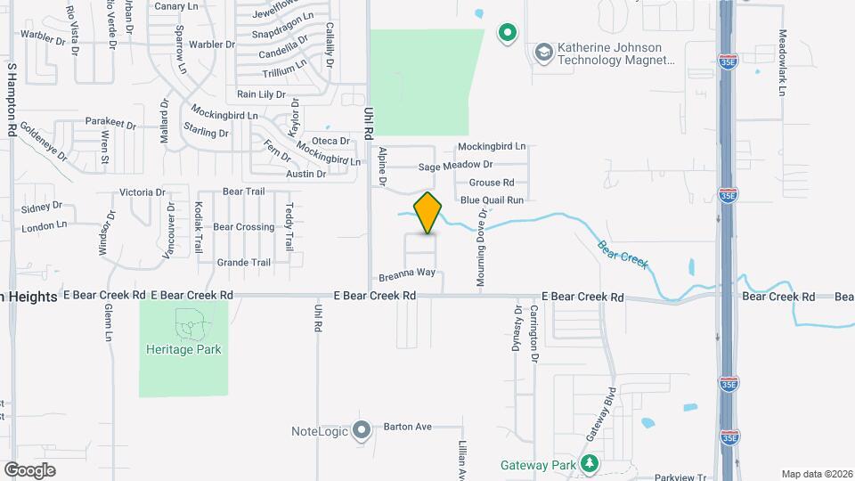 820 Monette Dr Map and Location Details