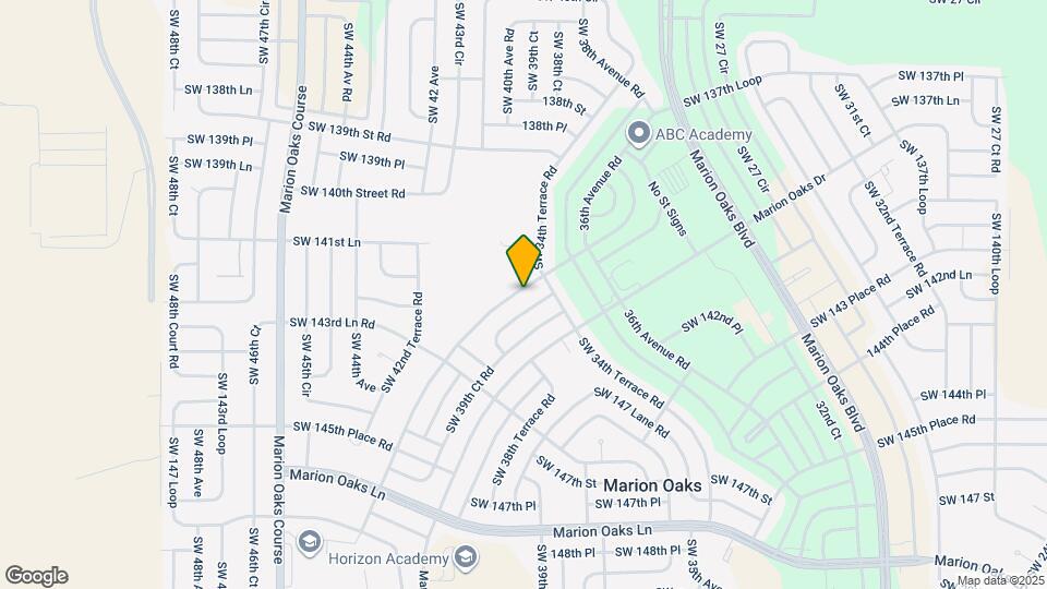 14231 SW 43rd Court Rd Map and Location Details